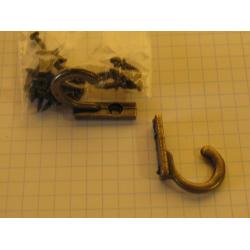 Гачок металевий "Бронза"